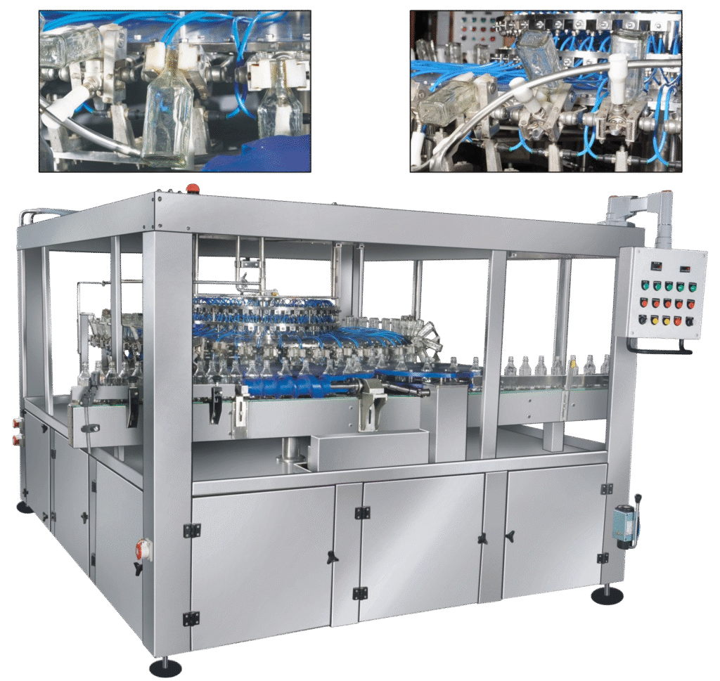 1502357737 rinsing machine rotary type